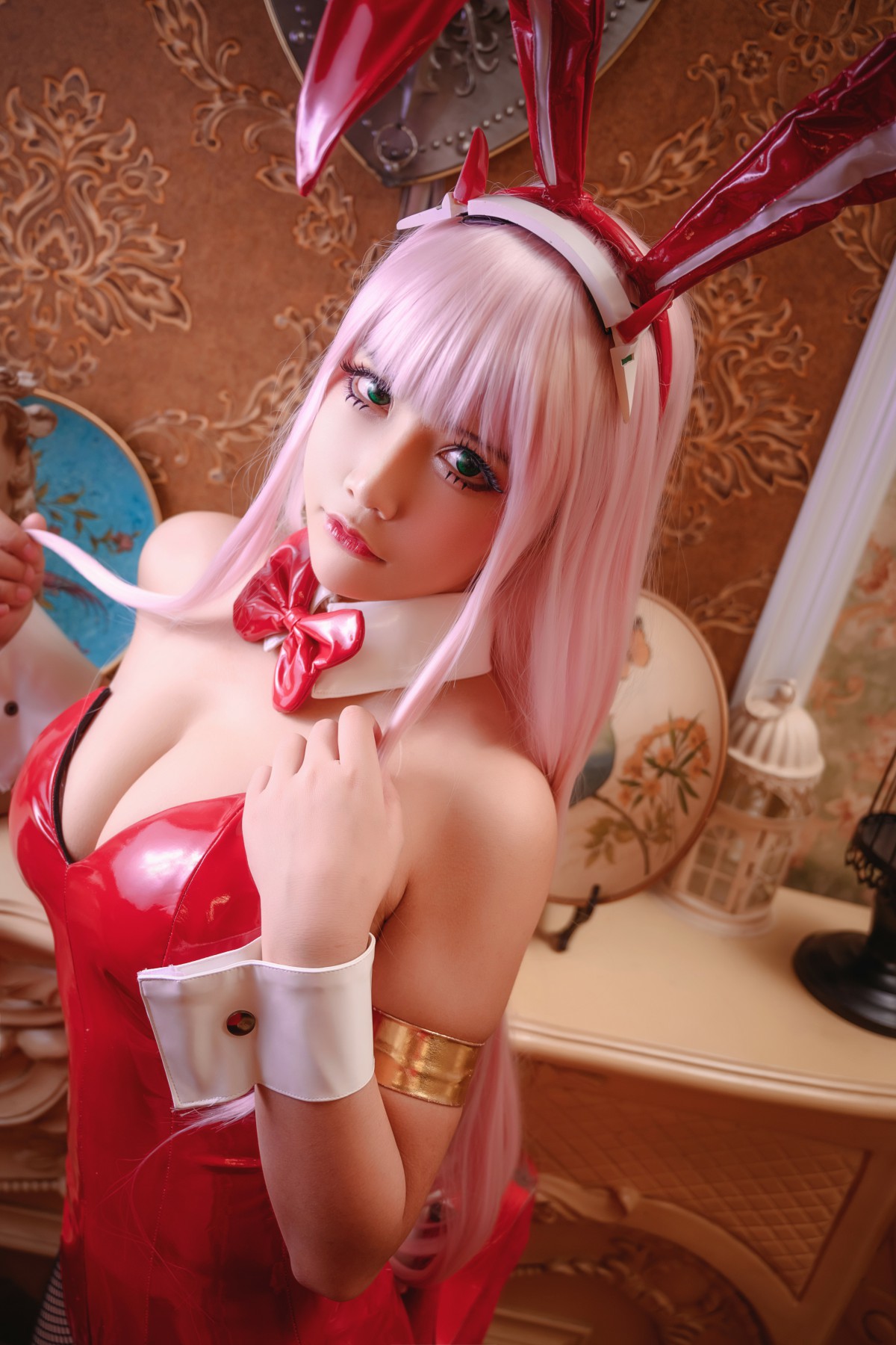 图片[4]-[Cosplay]抱走莫子 – 02 网袜兔女郎 – COSPLAY-御萝部落