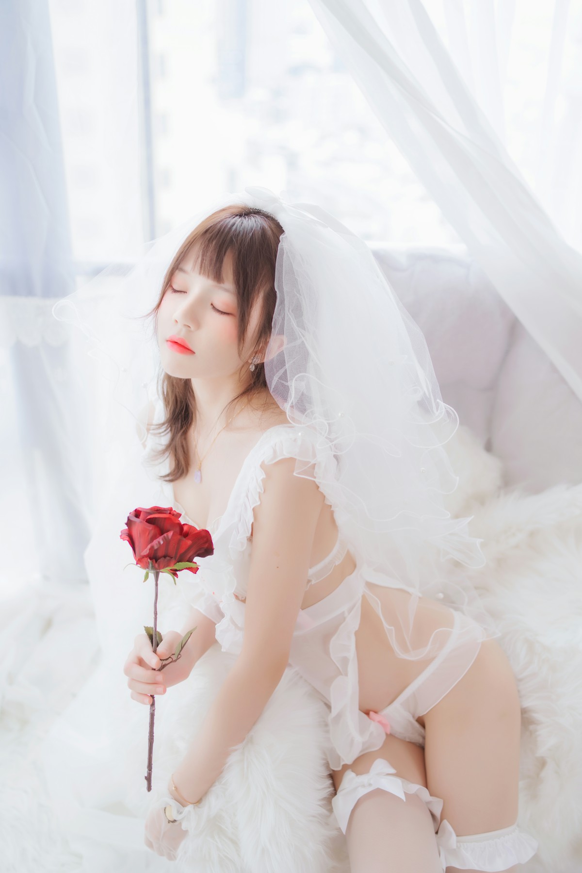 图片[13]-[Cosplay]桜桃喵 – 轻纱 – COSPLAY-御萝部落