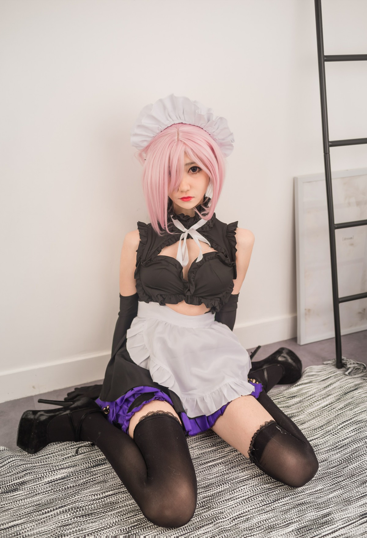 图片[13]-[Cosplay]南桃Momoko – 玛修女仆 – COSPLAY-御萝部落