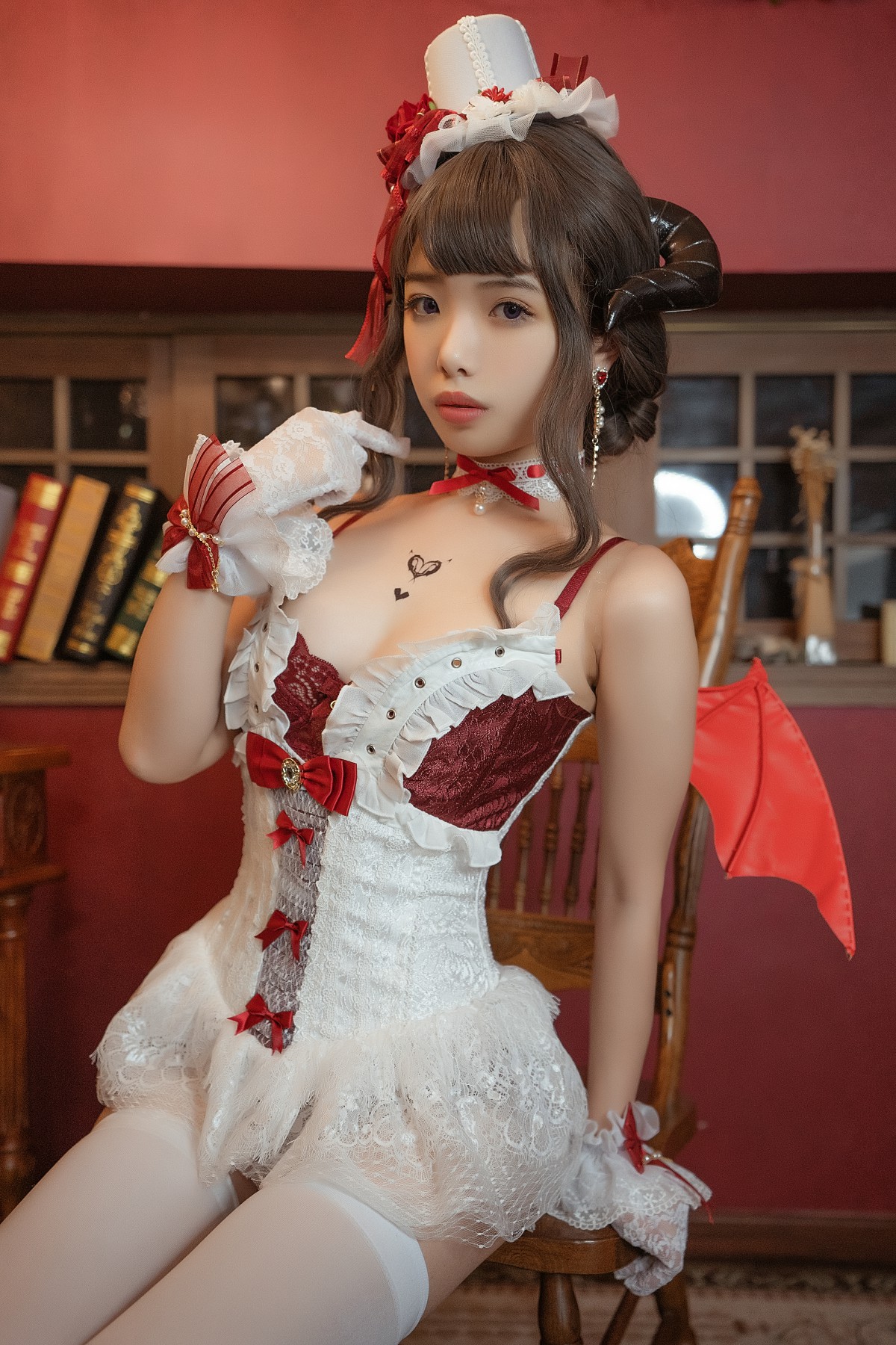 图片[12]-[Cosplay]雯妹不讲道理 – 魅魔 Elegant d – COSPLAY-御萝部落