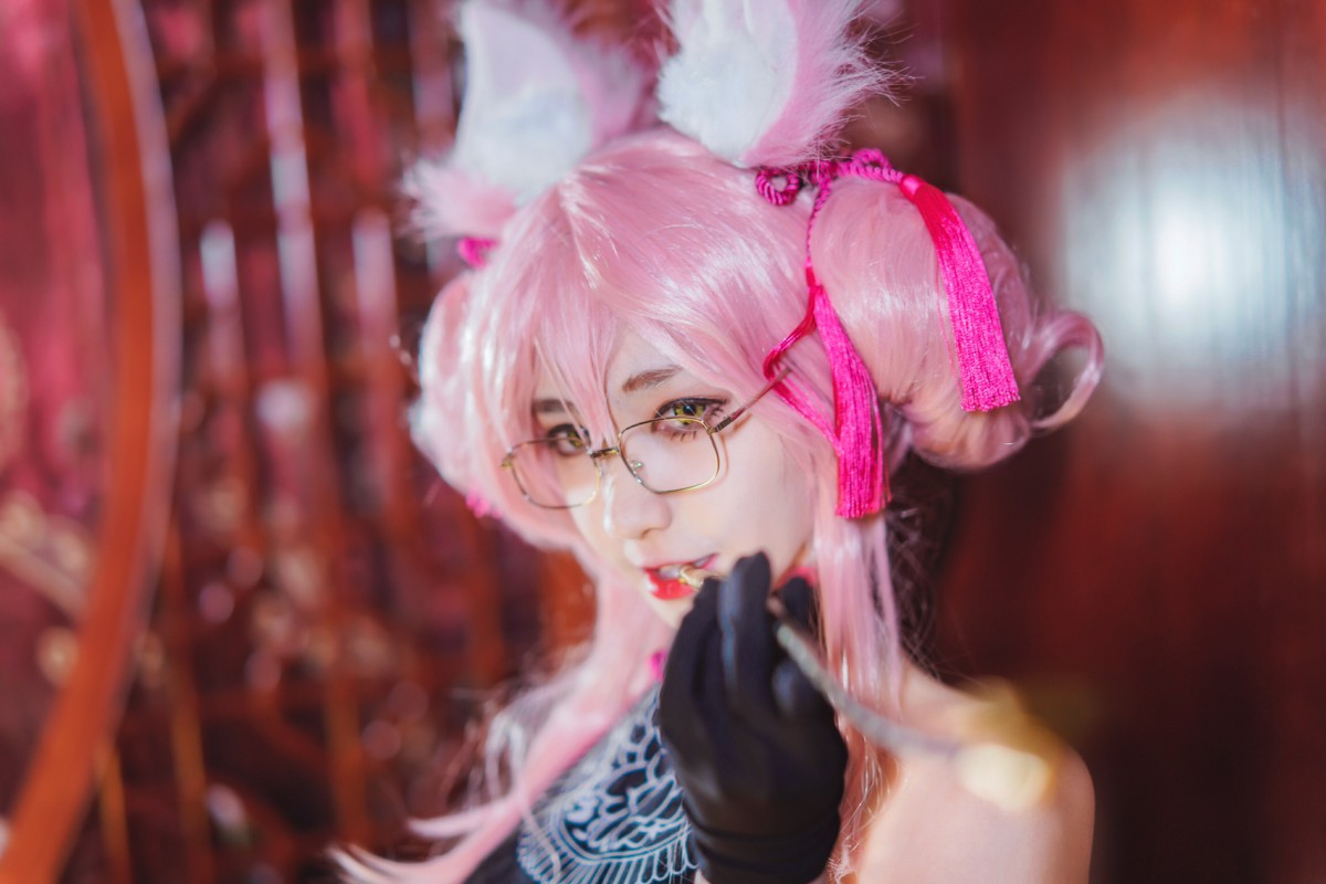 图片[7]-[Cosplay]南桃Momoko – 玉藻前旗袍 – COSPLAY-御萝部落