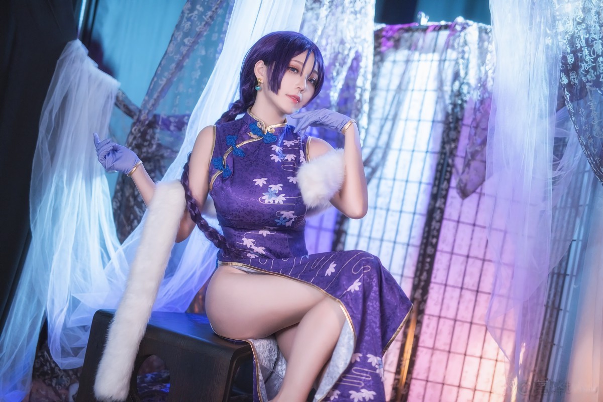 图片[5]-[Cosplay]菌烨tako – FGO奶光旗袍 – COSPLAY-御萝部落