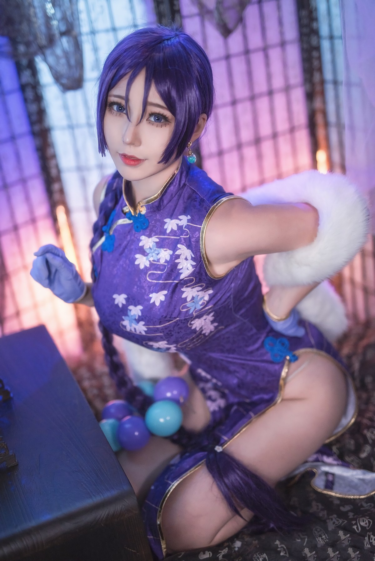 图片[7]-[Cosplay]菌烨tako – FGO奶光旗袍 – COSPLAY-御萝部落