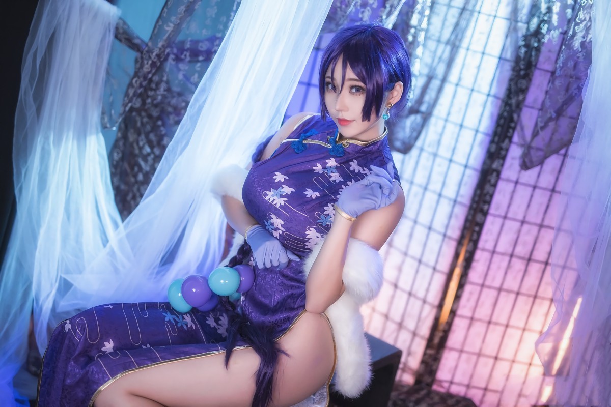 图片[8]-[Cosplay]菌烨tako – FGO奶光旗袍 – COSPLAY-御萝部落