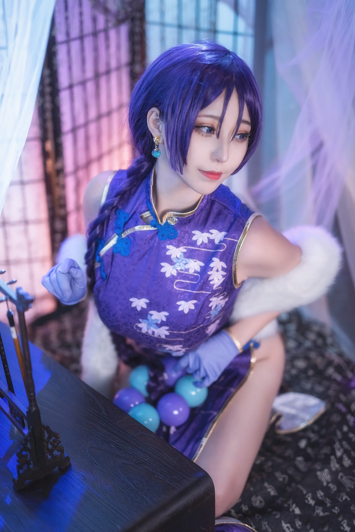 图片[9]-[Cosplay]菌烨tako – FGO奶光旗袍 – COSPLAY-御萝部落