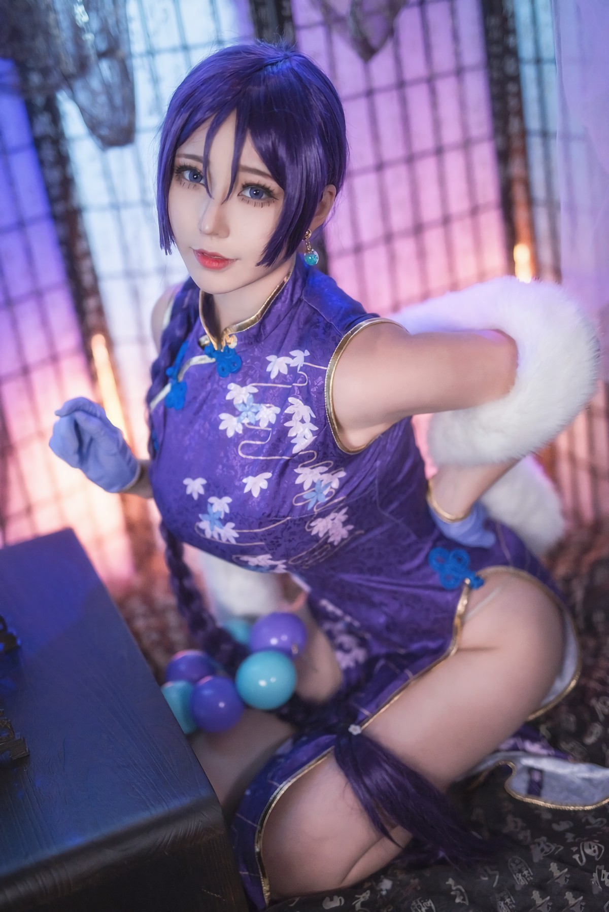 图片[10]-[Cosplay]菌烨tako – FGO奶光旗袍 – COSPLAY-御萝部落