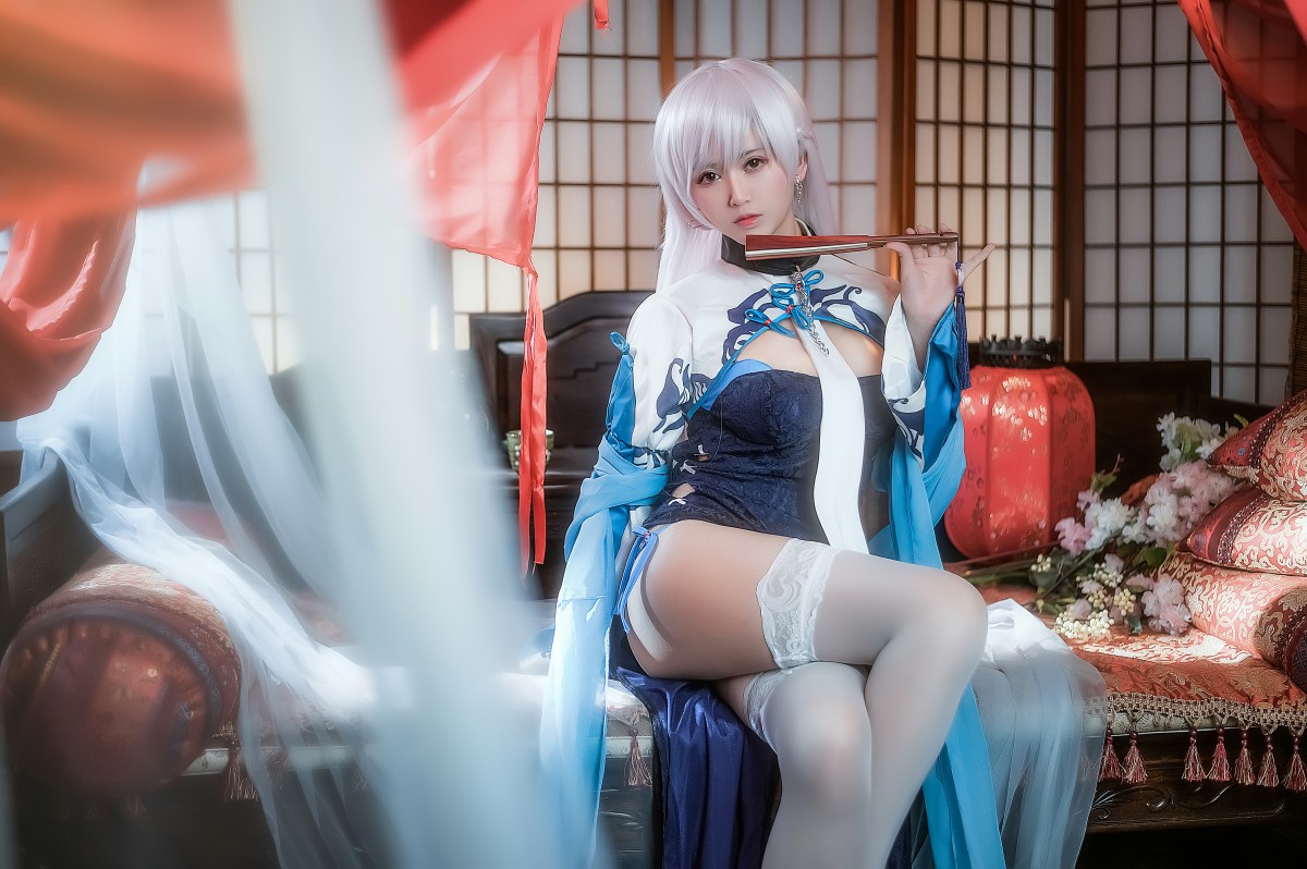 图片[3]-[Cosplay]鳗鱼霏儿 – 碧蓝华裳 贝姐 – COSPLAY-御萝部落