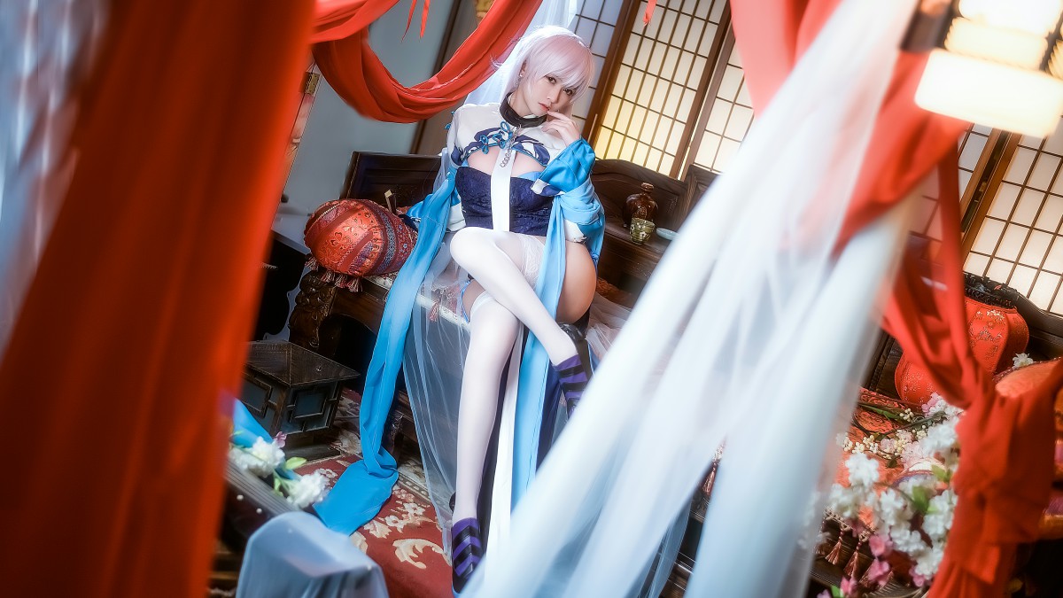 图片[5]-[Cosplay]鳗鱼霏儿 – 碧蓝华裳 贝姐 – COSPLAY-御萝部落