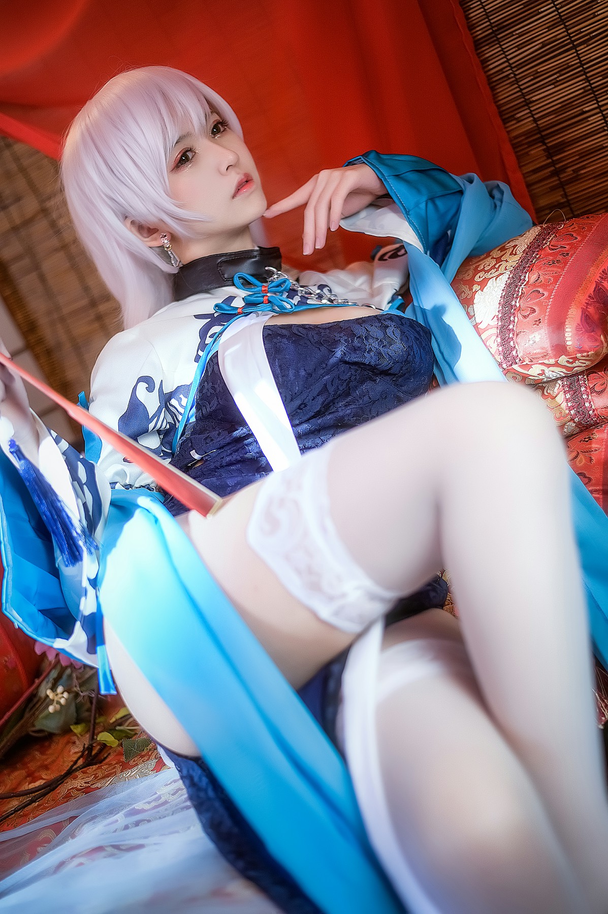 图片[4]-[Cosplay]鳗鱼霏儿 – 碧蓝华裳 贝姐 – COSPLAY-御萝部落