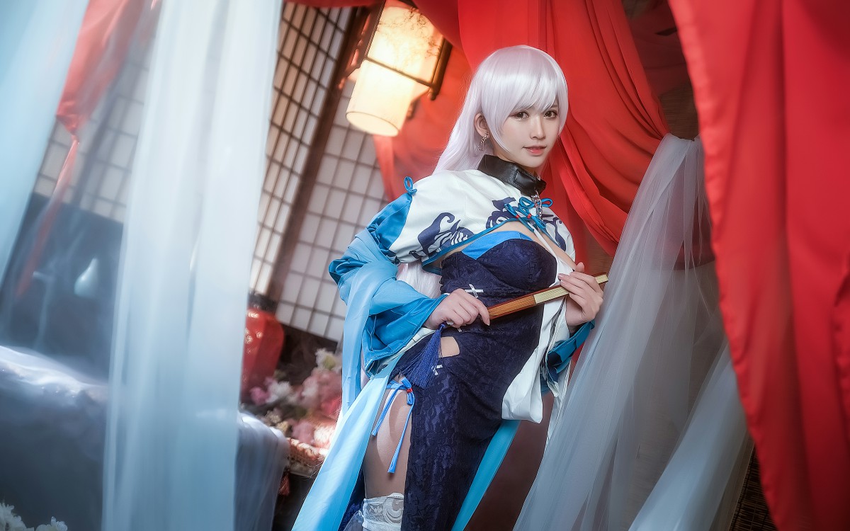 图片[7]-[Cosplay]鳗鱼霏儿 – 碧蓝华裳 贝姐 – COSPLAY-御萝部落