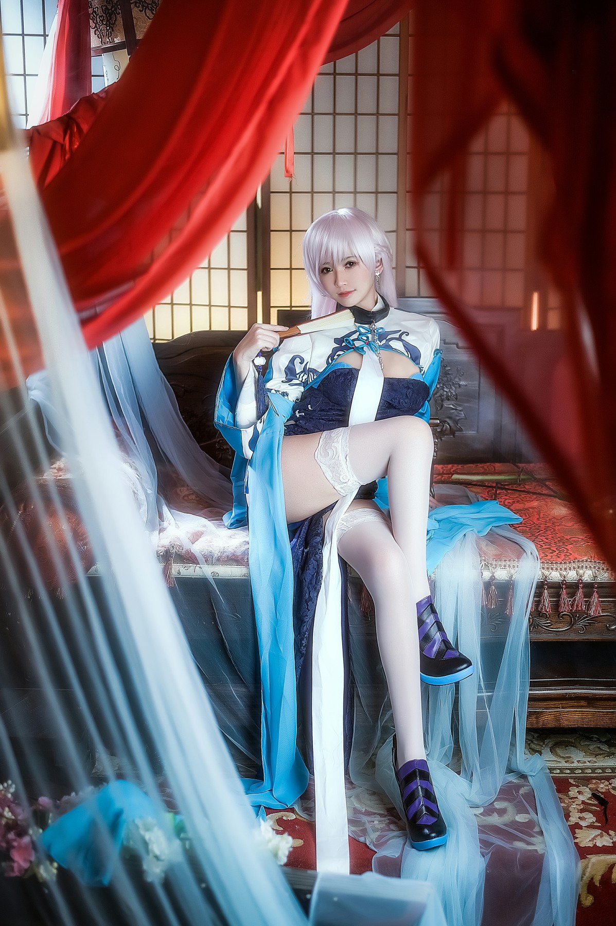 图片[10]-[Cosplay]鳗鱼霏儿 – 碧蓝华裳 贝姐 – COSPLAY-御萝部落