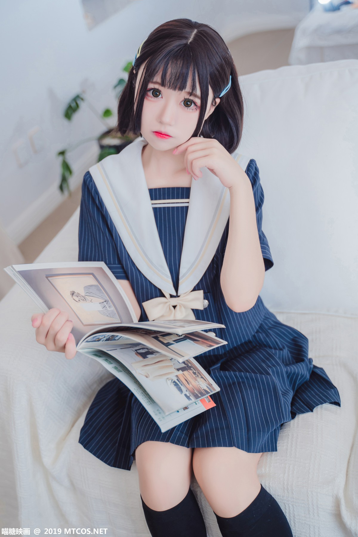 图片[2]-[喵糖映画]VOL.013 JK制服 – COSPLAY-御萝部落