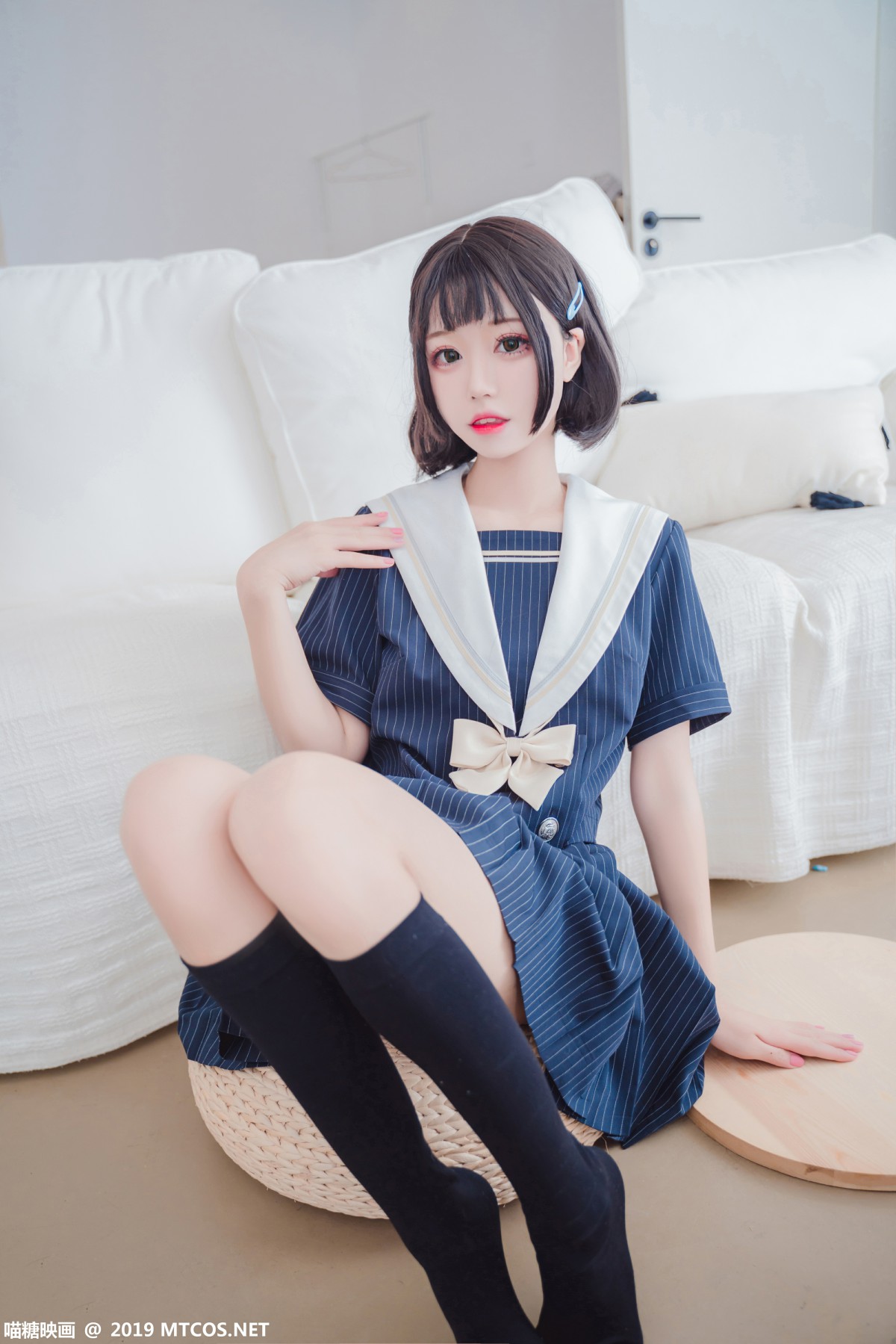 图片[3]-[喵糖映画]VOL.013 JK制服 – COSPLAY-御萝部落