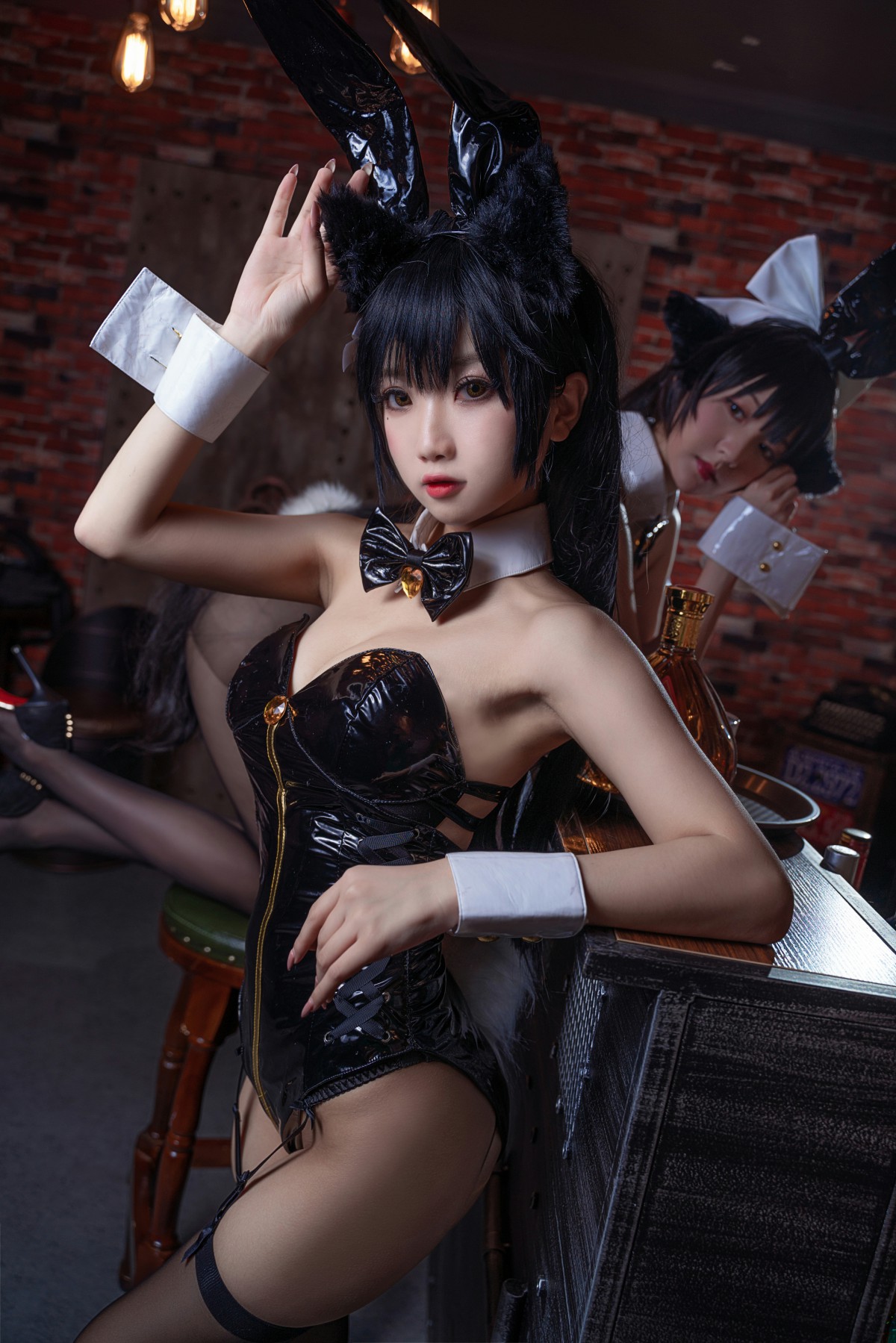 图片[15]-[Cosplay]鬼畜瑶在不在 – 黑色同人兔女郎 – COSPLAY-御萝部落