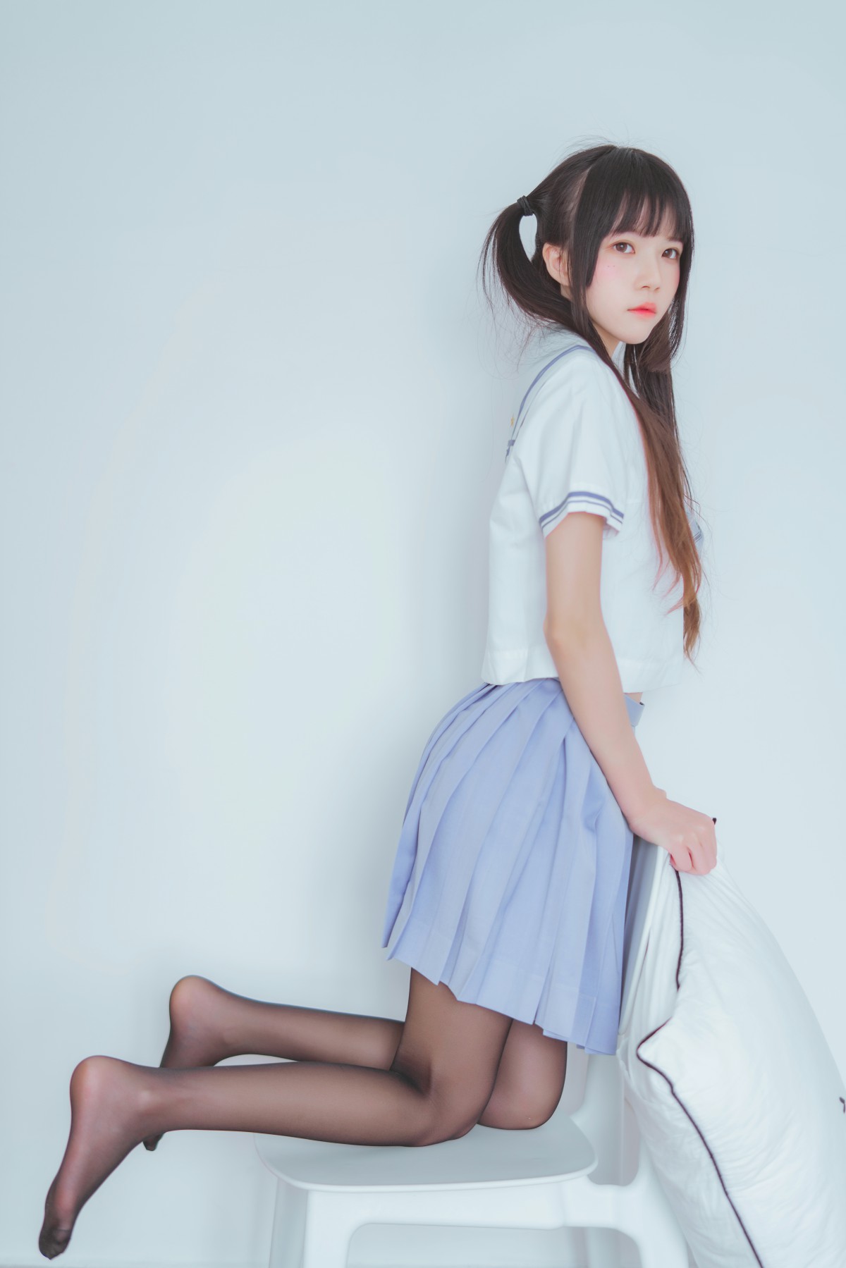 图片[18]-[Cosplay]桜桃喵 – 校服黑丝 – COSPLAY-御萝部落