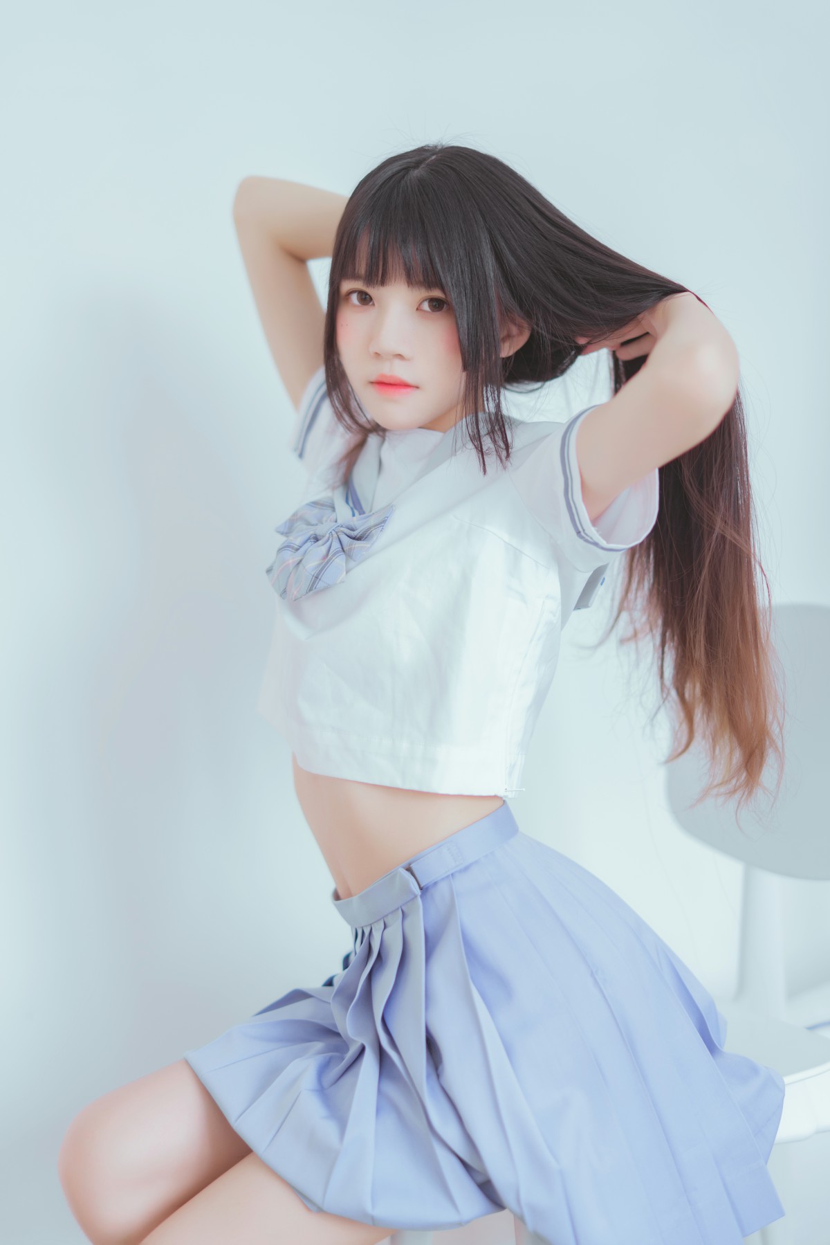 图片[49]-[Cosplay]桜桃喵 – 校服黑丝 – COSPLAY-御萝部落