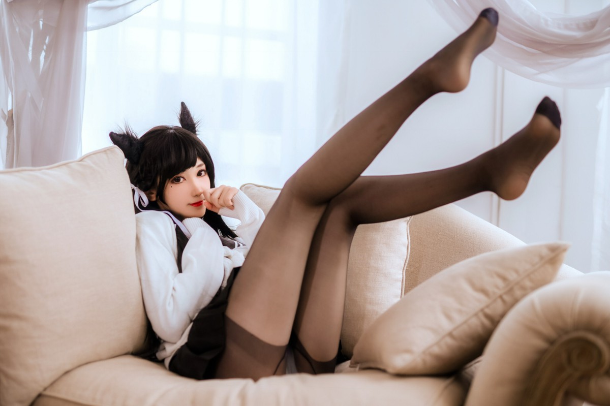 图片[6]-[Cosplay]南桃Momoko – 爱宕制服 – COSPLAY-御萝部落