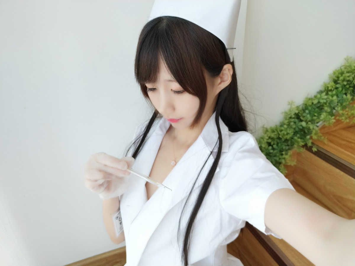 图片[36]-[Cosplay]NAGISA魔物喵–自摄系列 NO.002 白丝护士 – COSPLAY-御萝部落