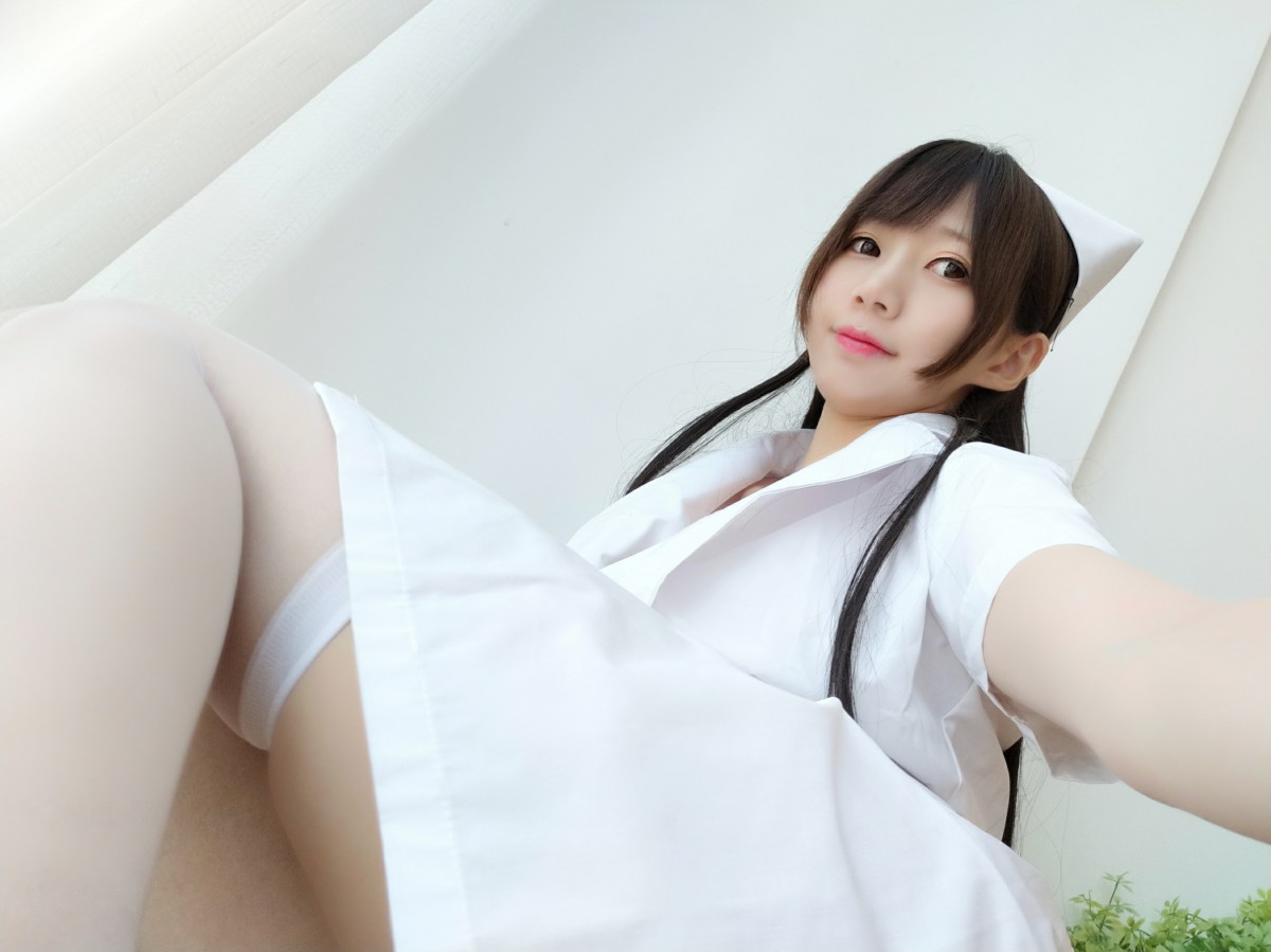 图片[38]-[Cosplay]NAGISA魔物喵–自摄系列 NO.002 白丝护士 – COSPLAY-御萝部落