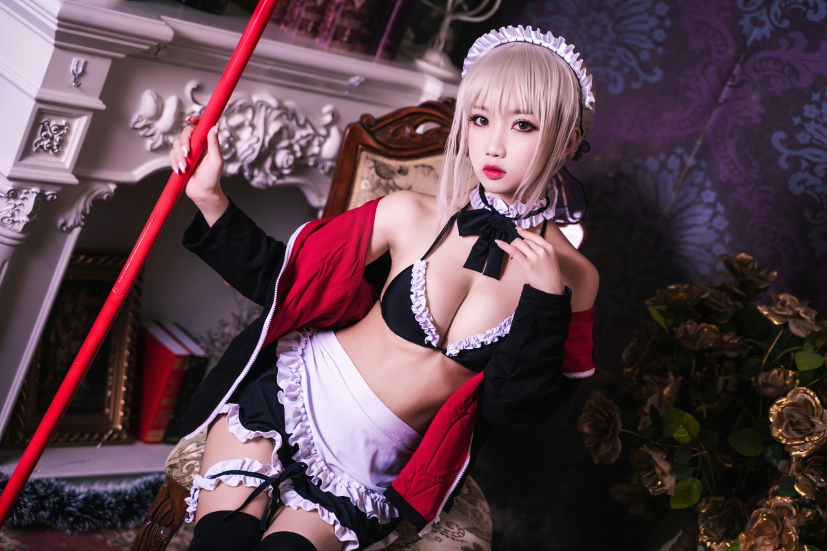 图片[3]-[Cosplay]鬼畜瑶在不在 – 黑呆女仆 – COSPLAY-御萝部落