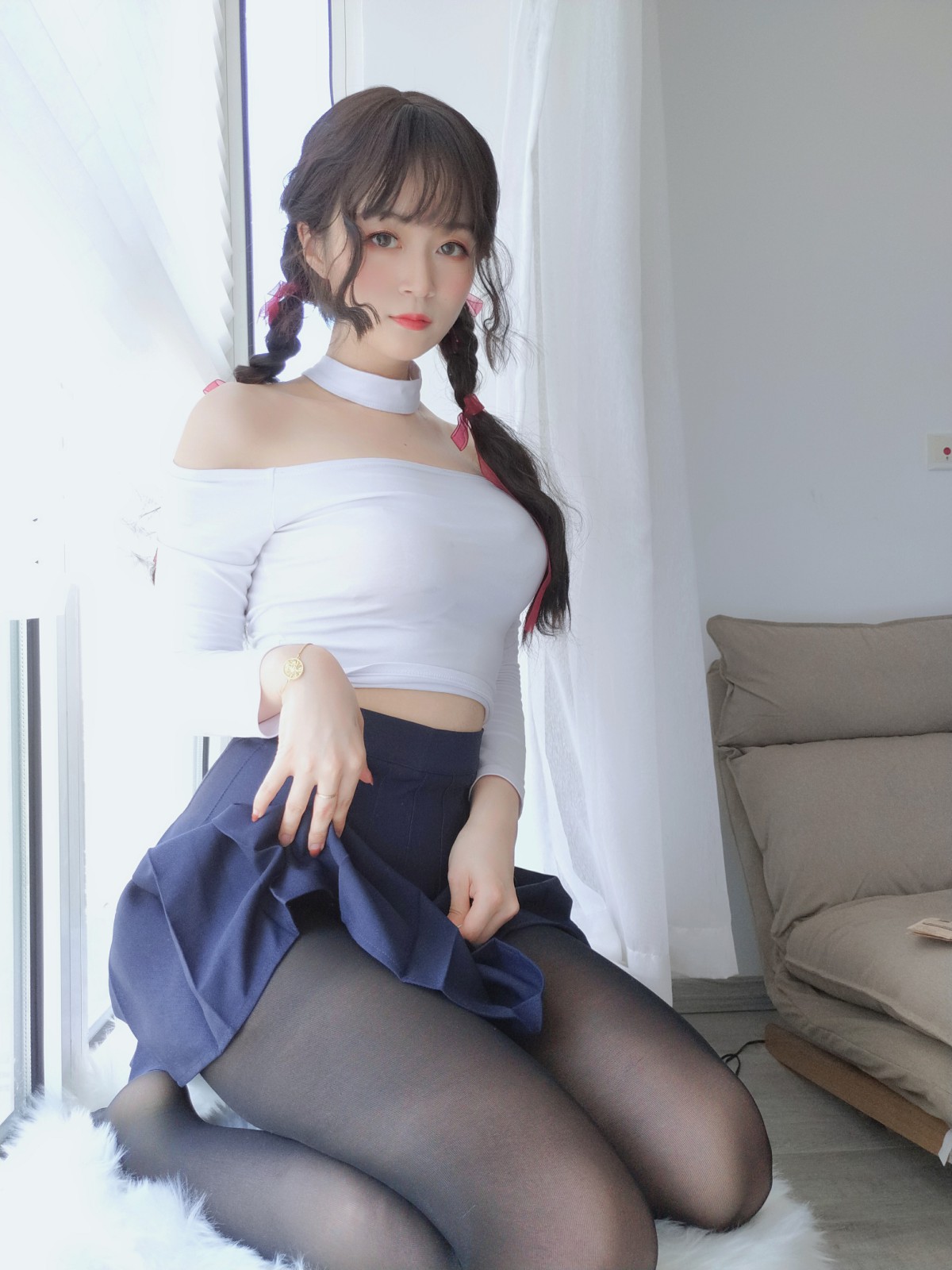 图片[7]-Coser小姐姐白银 – 邻家大姐姐的黑丝 – COSPLAY-御萝部落