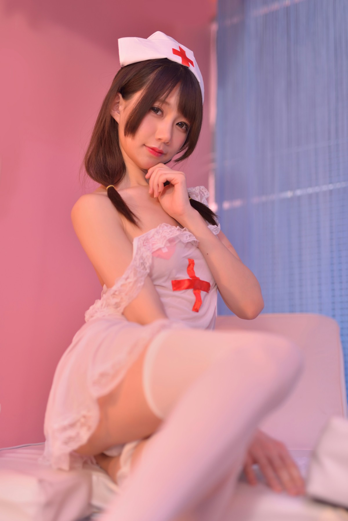 图片[167]-[Cosplay]NAGISA魔物喵 – VOL.04 性感看护师 – COSPLAY-御萝部落