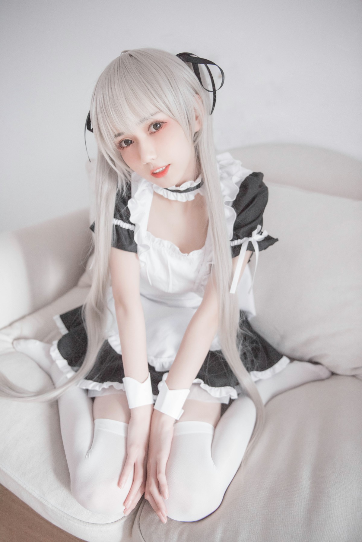 [Cosplay]你的负卿 – 穹妹女仆兔女郎 – COSPLAY-御萝部落