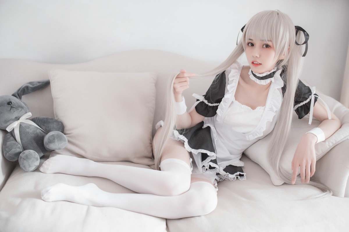 图片[3]-[Cosplay]你的负卿 – 穹妹女仆兔女郎 – COSPLAY-御萝部落