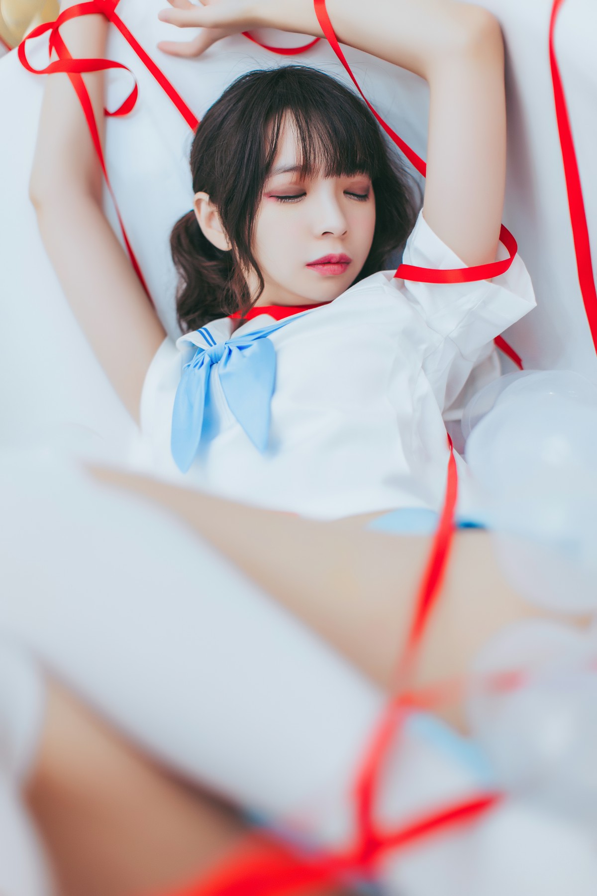 图片[33]-[Cosplay]疯猫ss – 睡衣与浴室的水手服 – COSPLAY-御萝部落