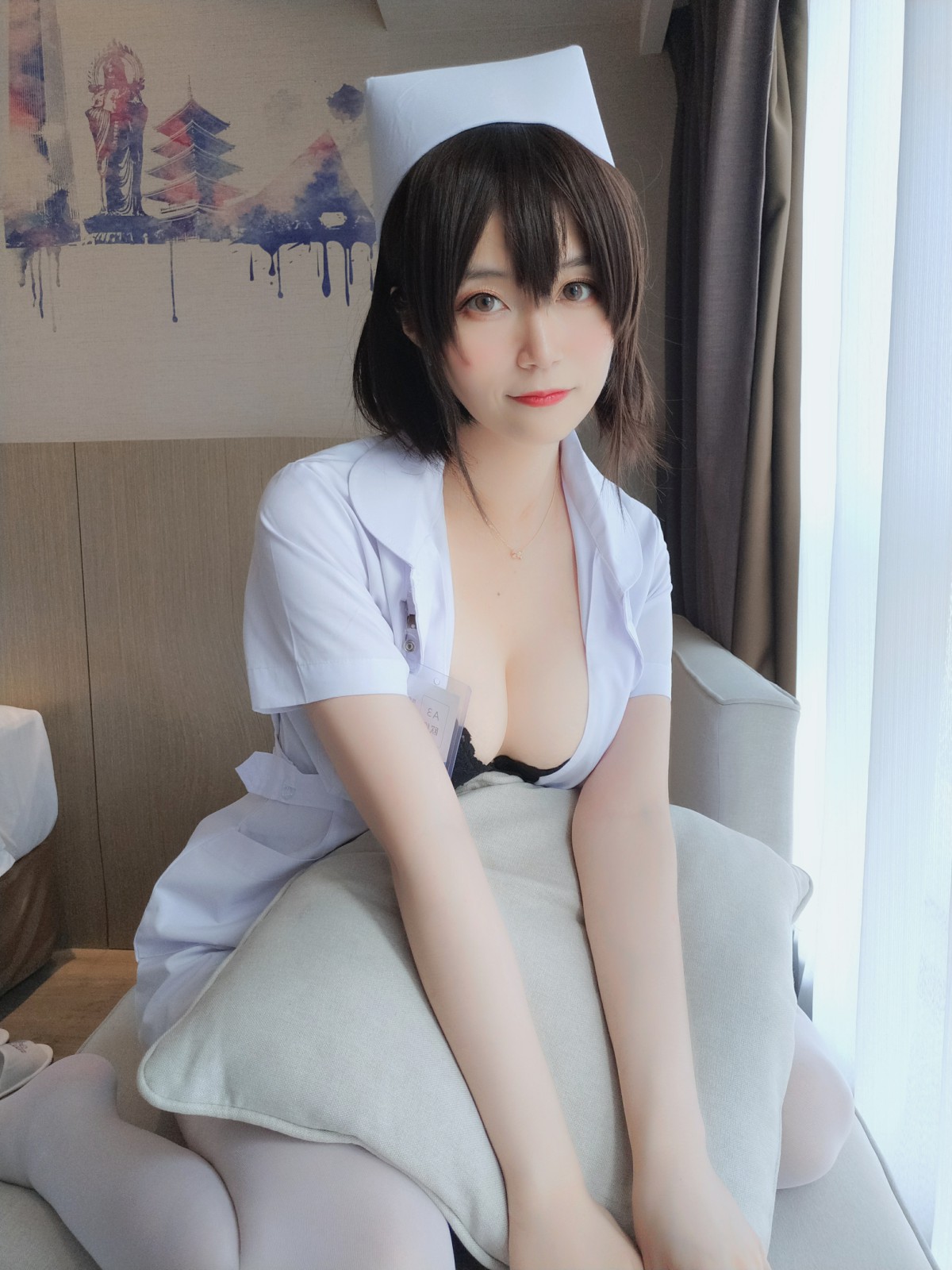 图片[18]-Coser小姐姐白银 – 短发小护士 – COSPLAY-御萝部落