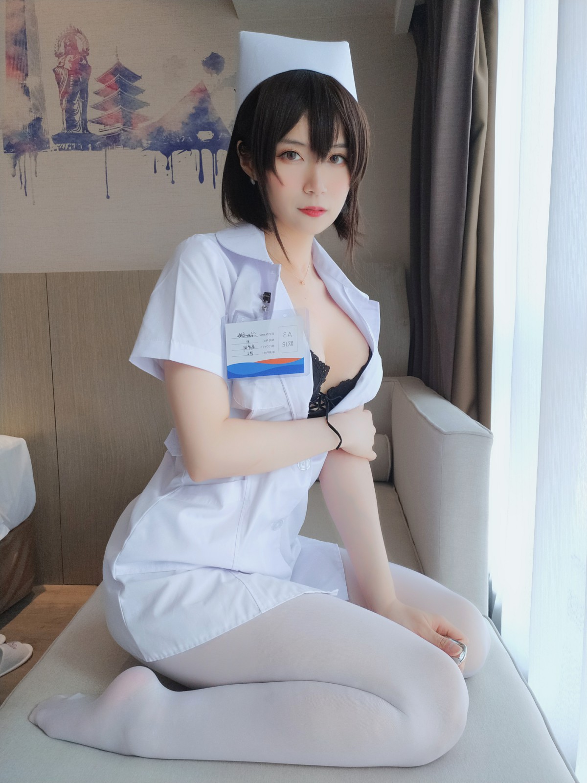 图片[22]-Coser小姐姐白银 – 短发小护士 – COSPLAY-御萝部落