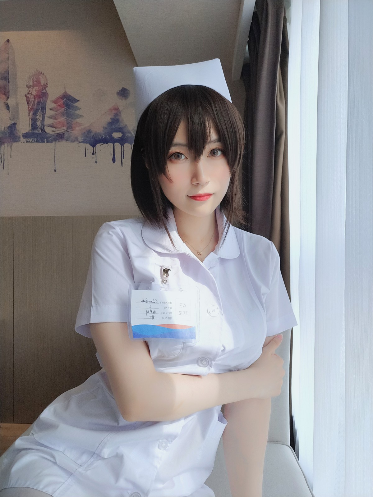 图片[27]-Coser小姐姐白银 – 短发小护士 – COSPLAY-御萝部落