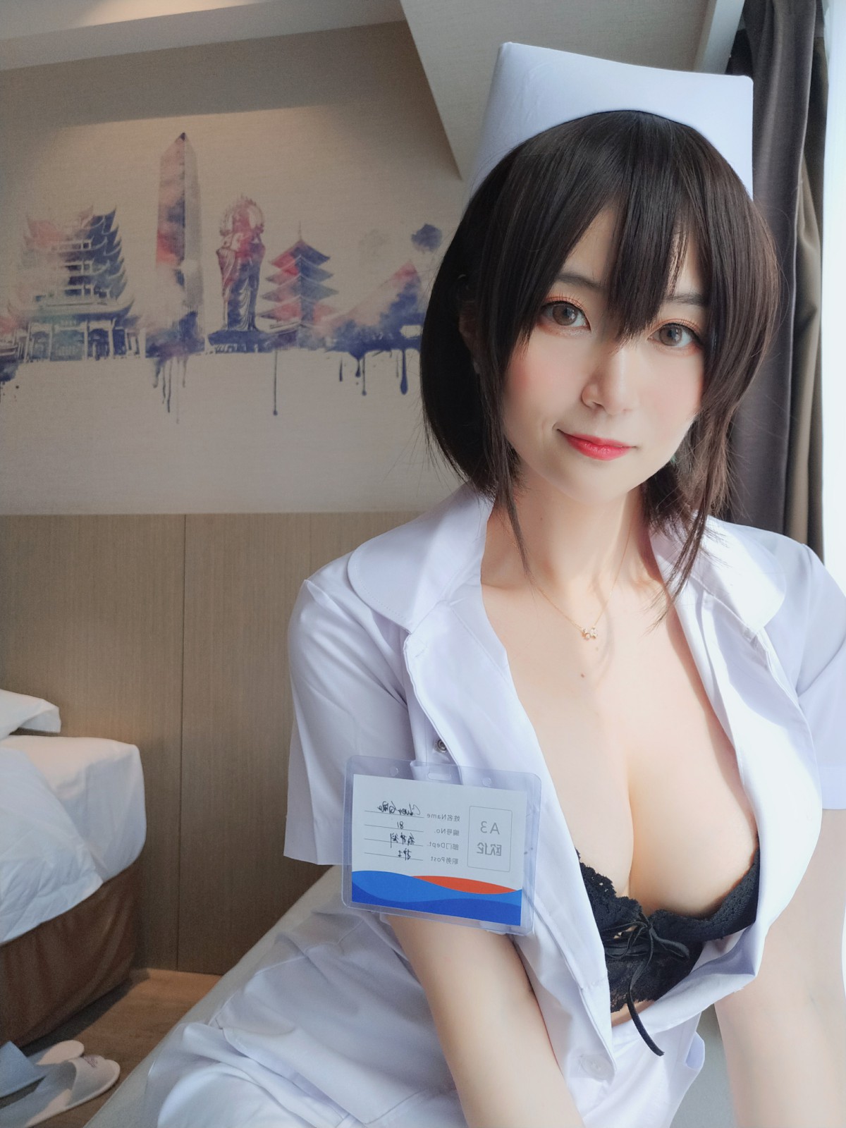 图片[32]-Coser小姐姐白银 – 短发小护士 – COSPLAY-御萝部落