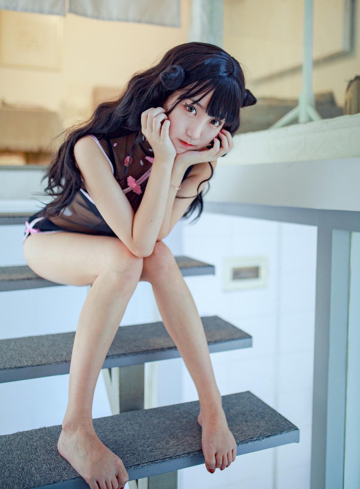 图片[6]-[Cosplay]黑川 – 小恶魔旗袍 – COSPLAY-御萝部落