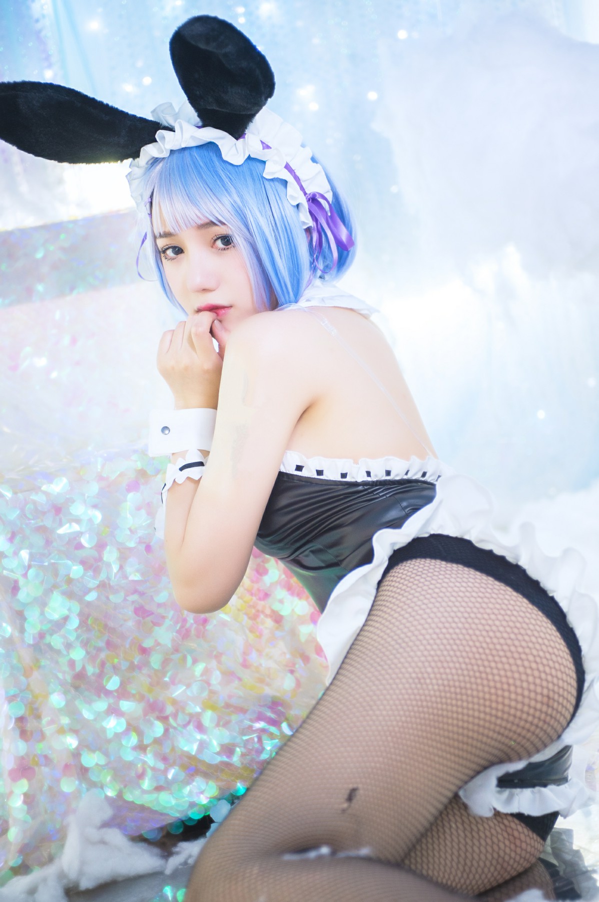 [Cosplay]洛丽塔大哥 – 蕾姆兔女郎 – COSPLAY-御萝部落