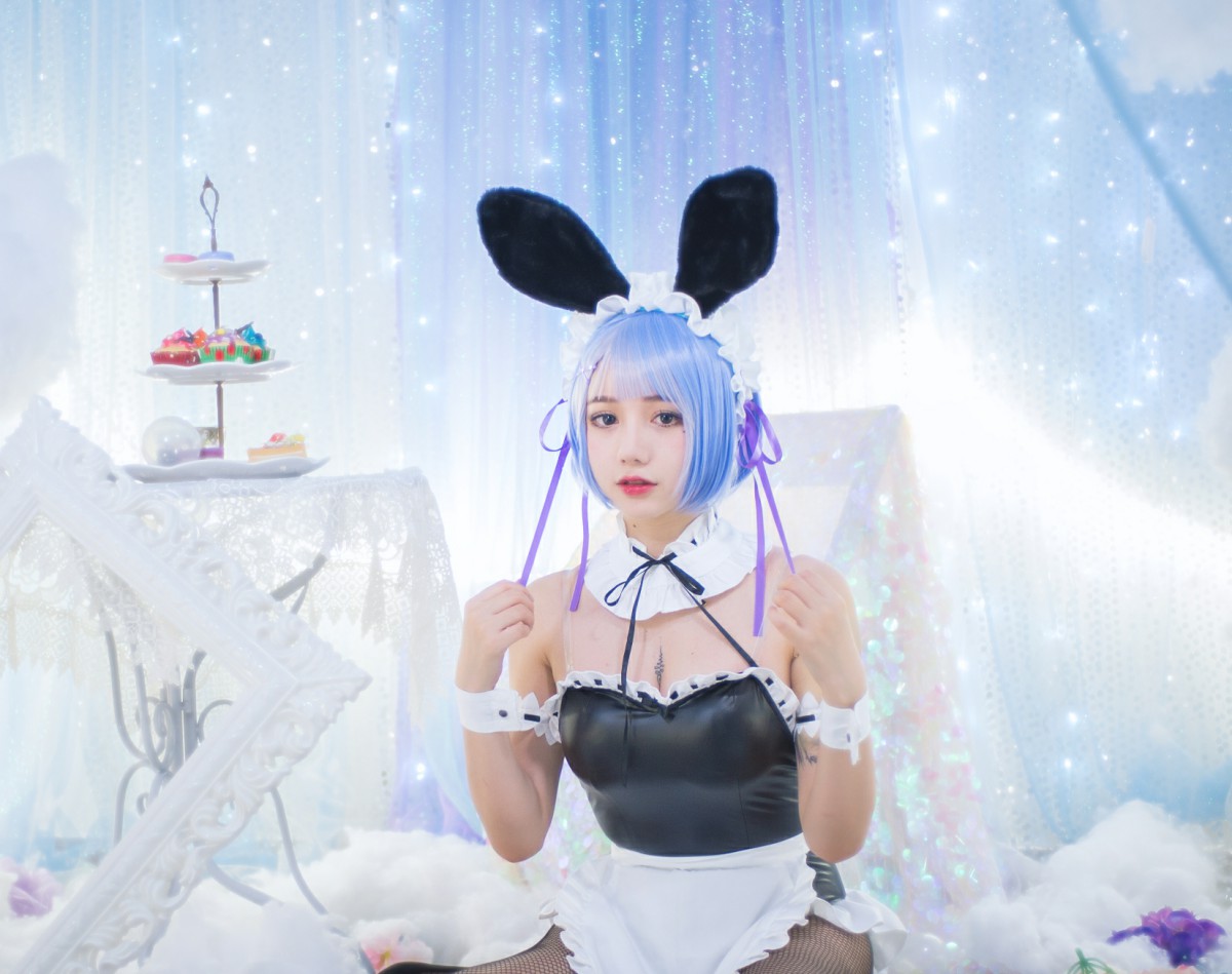 图片[6]-[Cosplay]洛丽塔大哥 – 蕾姆兔女郎 – COSPLAY-御萝部落