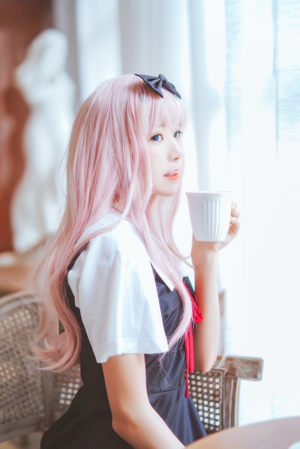 [Cosplay]桜桃喵 – 藤原千花 – COSPLAY-御萝部落