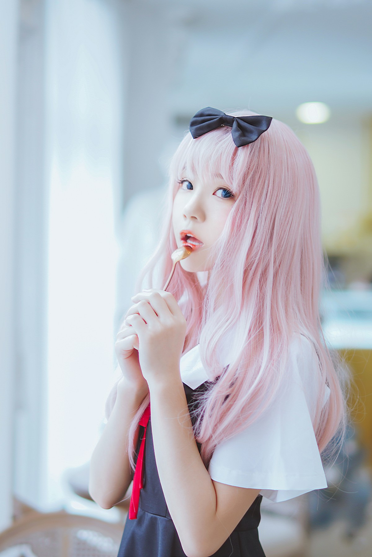 图片[5]-[Cosplay]桜桃喵 – 藤原千花 – COSPLAY-御萝部落