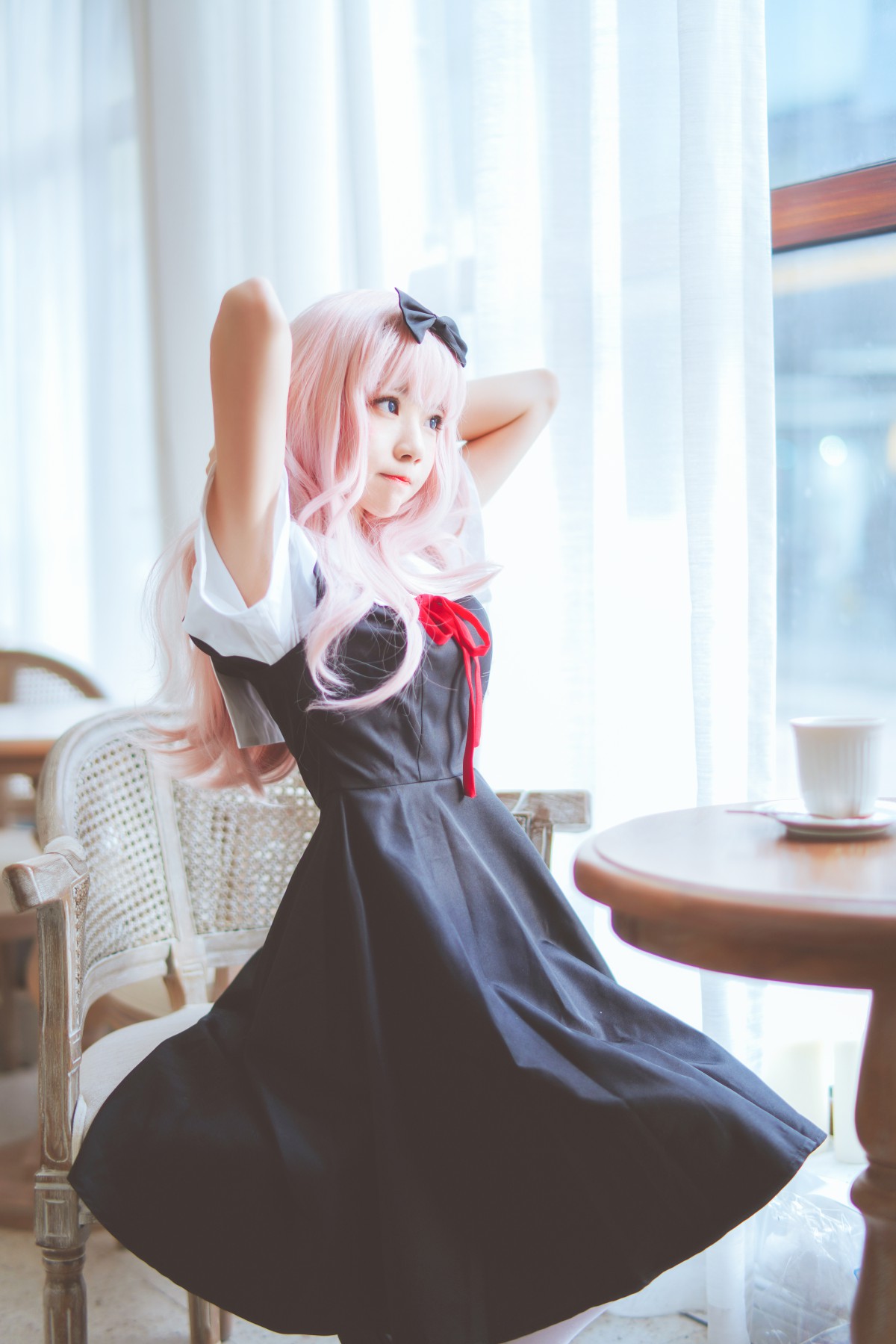 图片[4]-[Cosplay]桜桃喵 – 藤原千花 – COSPLAY-御萝部落