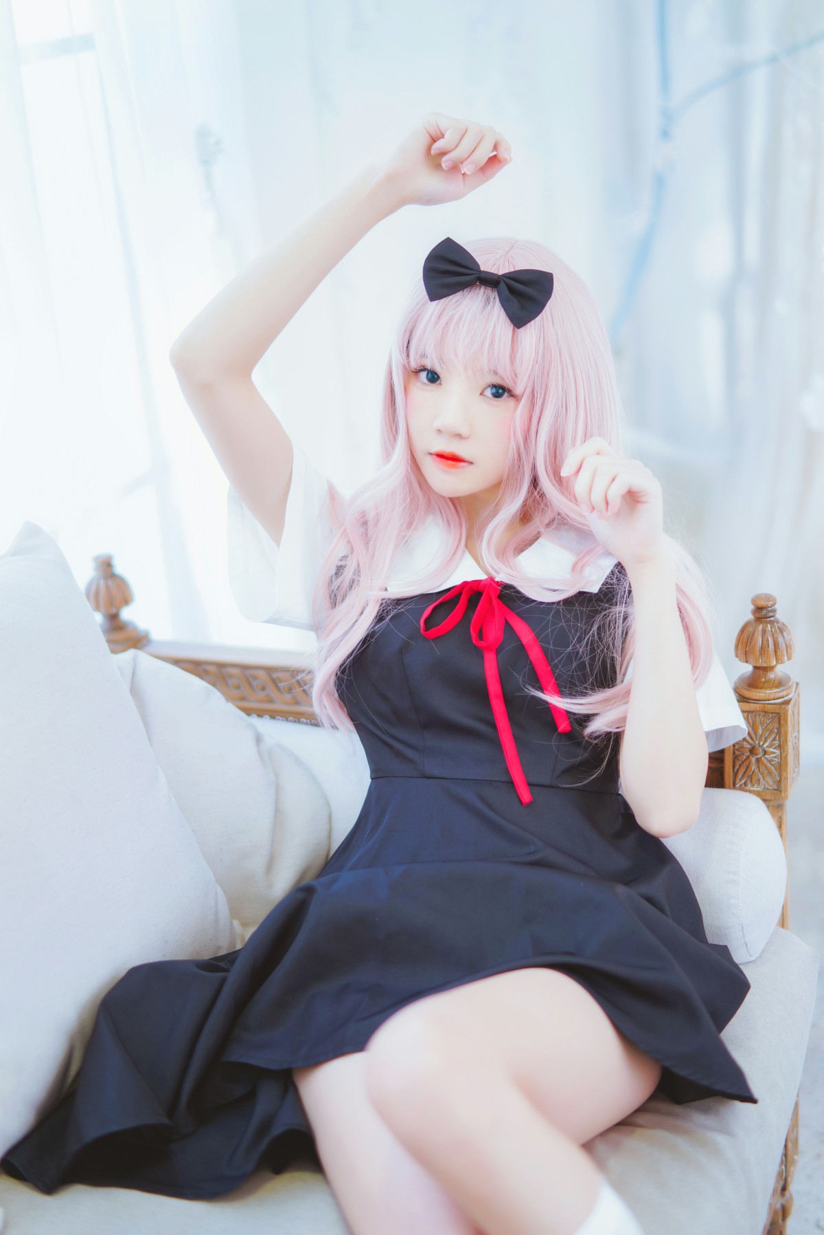 图片[8]-[Cosplay]桜桃喵 – 藤原千花 – COSPLAY-御萝部落