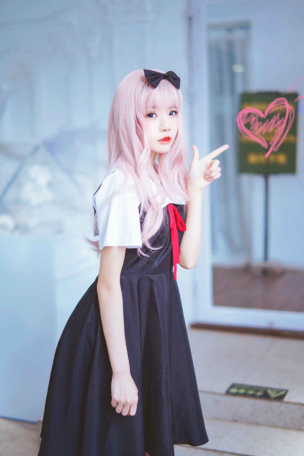 图片[9]-[Cosplay]桜桃喵 – 藤原千花 – COSPLAY-御萝部落