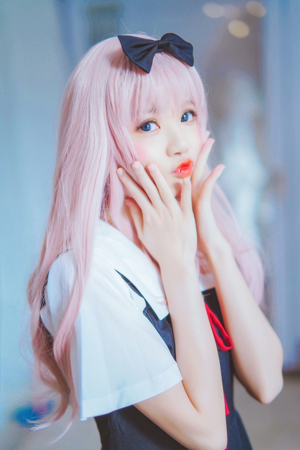 图片[12]-[Cosplay]桜桃喵 – 藤原千花 – COSPLAY-御萝部落