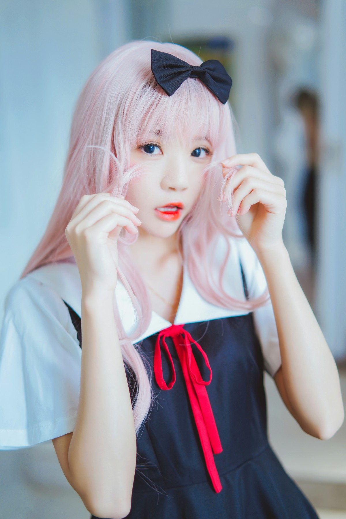 图片[16]-[Cosplay]桜桃喵 – 藤原千花 – COSPLAY-御萝部落