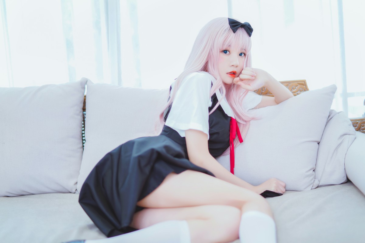 图片[17]-[Cosplay]桜桃喵 – 藤原千花 – COSPLAY-御萝部落