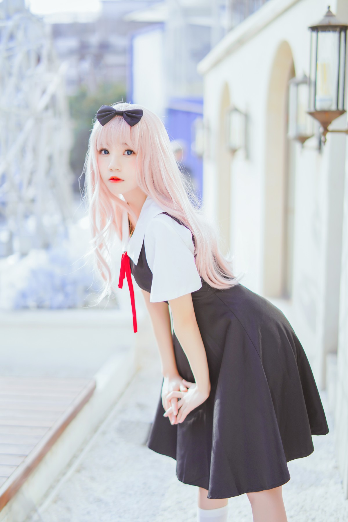 图片[21]-[Cosplay]桜桃喵 – 藤原千花 – COSPLAY-御萝部落