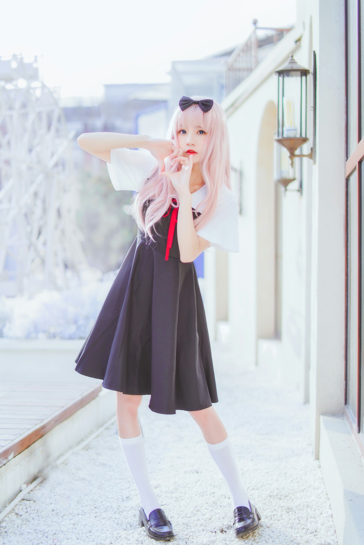 图片[24]-[Cosplay]桜桃喵 – 藤原千花 – COSPLAY-御萝部落