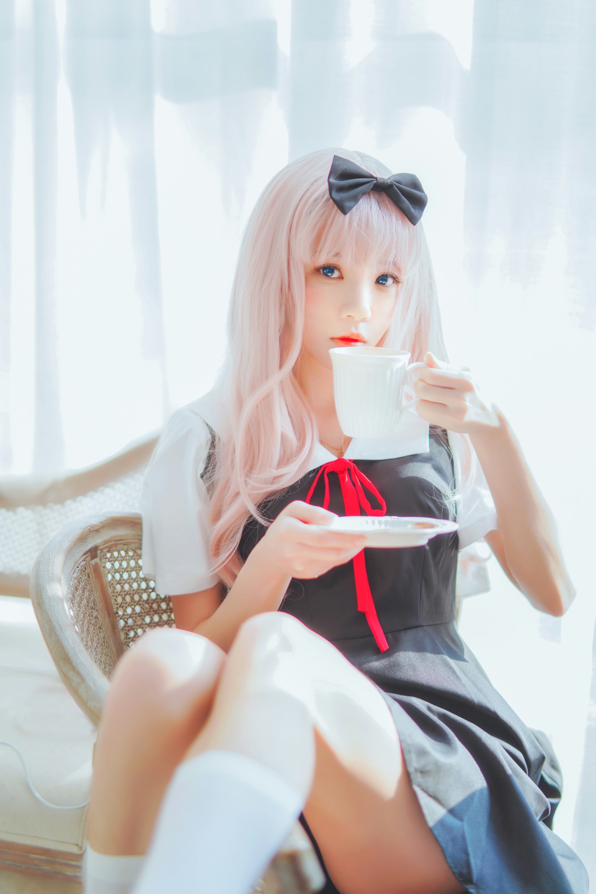 图片[31]-[Cosplay]桜桃喵 – 藤原千花 – COSPLAY-御萝部落