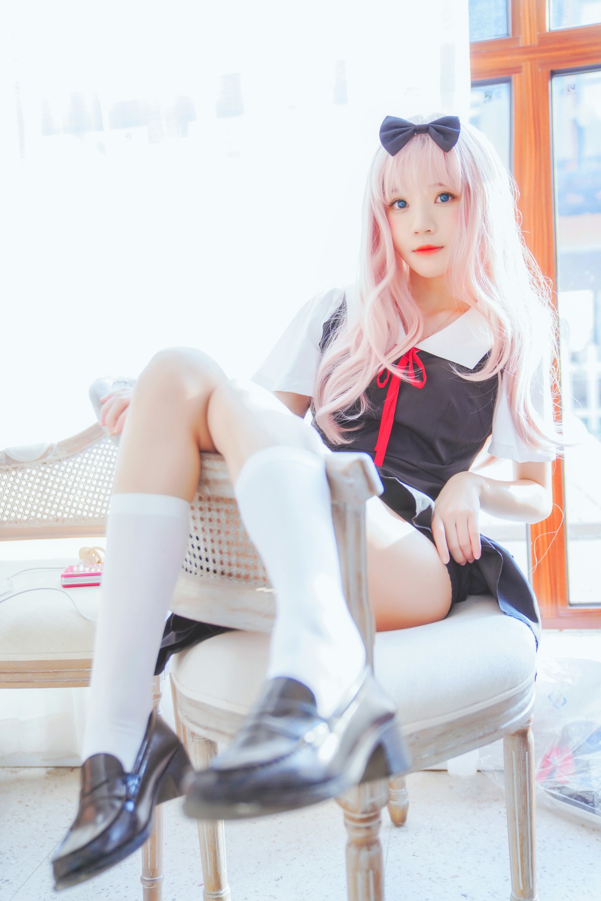 图片[36]-[Cosplay]桜桃喵 – 藤原千花 – COSPLAY-御萝部落