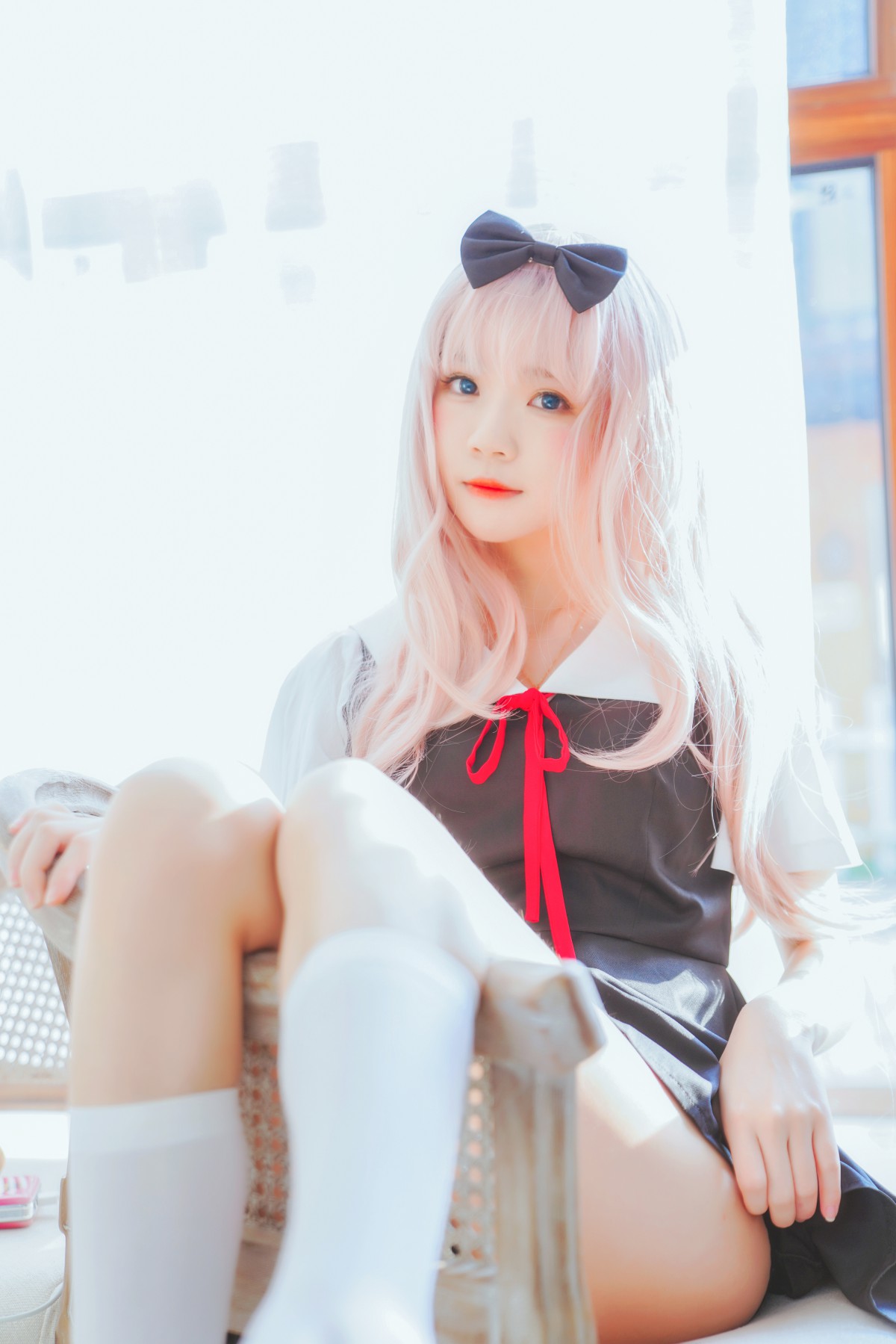 图片[37]-[Cosplay]桜桃喵 – 藤原千花 – COSPLAY-御萝部落