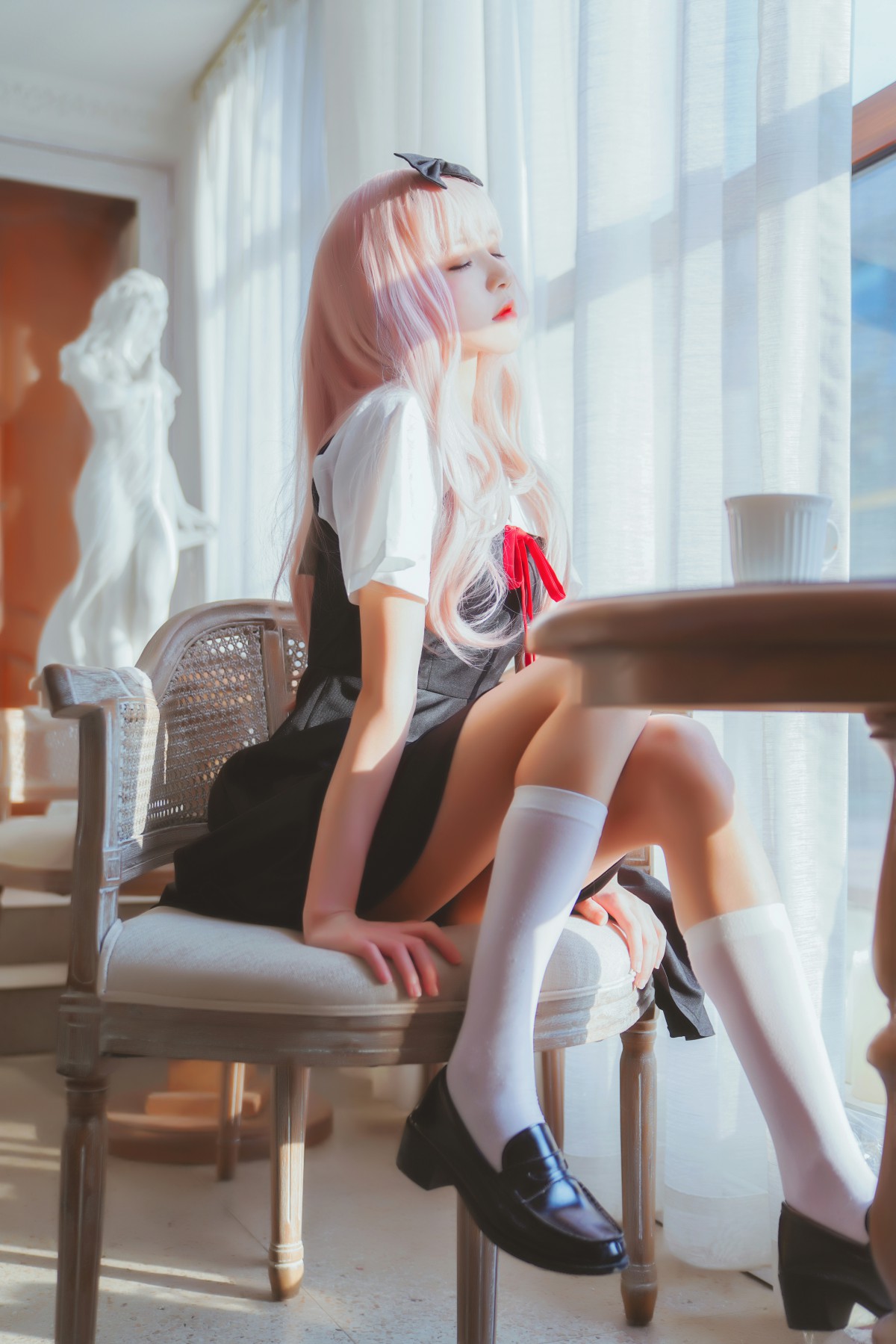 图片[43]-[Cosplay]桜桃喵 – 藤原千花 – COSPLAY-御萝部落